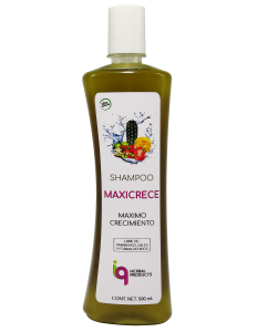 Fotografia de producto Shampoo MaxiCrece con contenido de 500 ml. de Iq Herbal Products